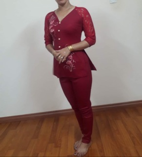 Bộ bà ba ống ôm