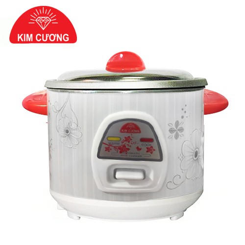 Nồi cơm điện nắp rời 0.6 lít Kim Cương 0.6LB