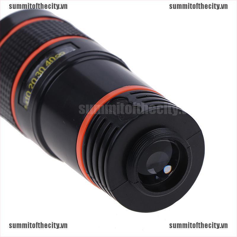 SUN 8x Optical Zoom Lens Telescope Telephoto Clip on for Mobile Cell Phone Camera VN