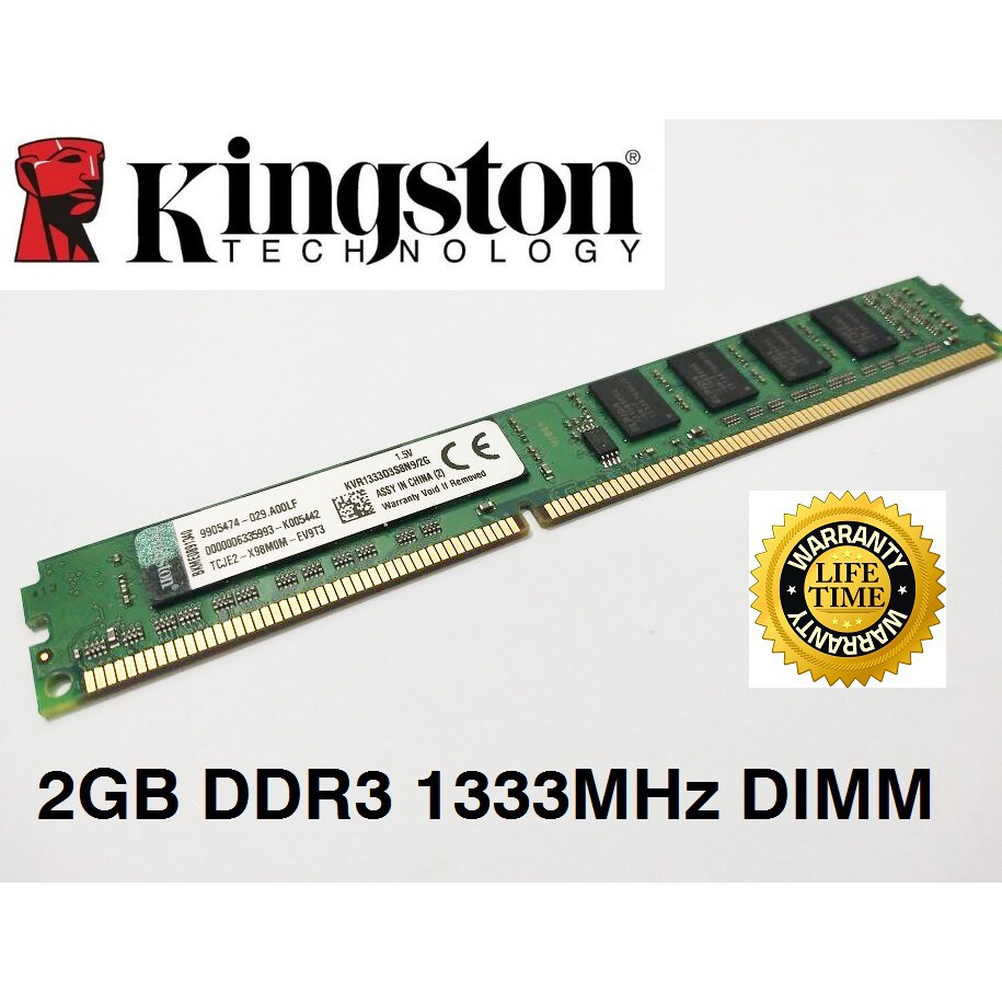 (Còn hàng ) Ram PC DDR3 2GB Bus 1333 Mhz Giao Ngẫu nhiên | WebRaoVat - webraovat.net.vn