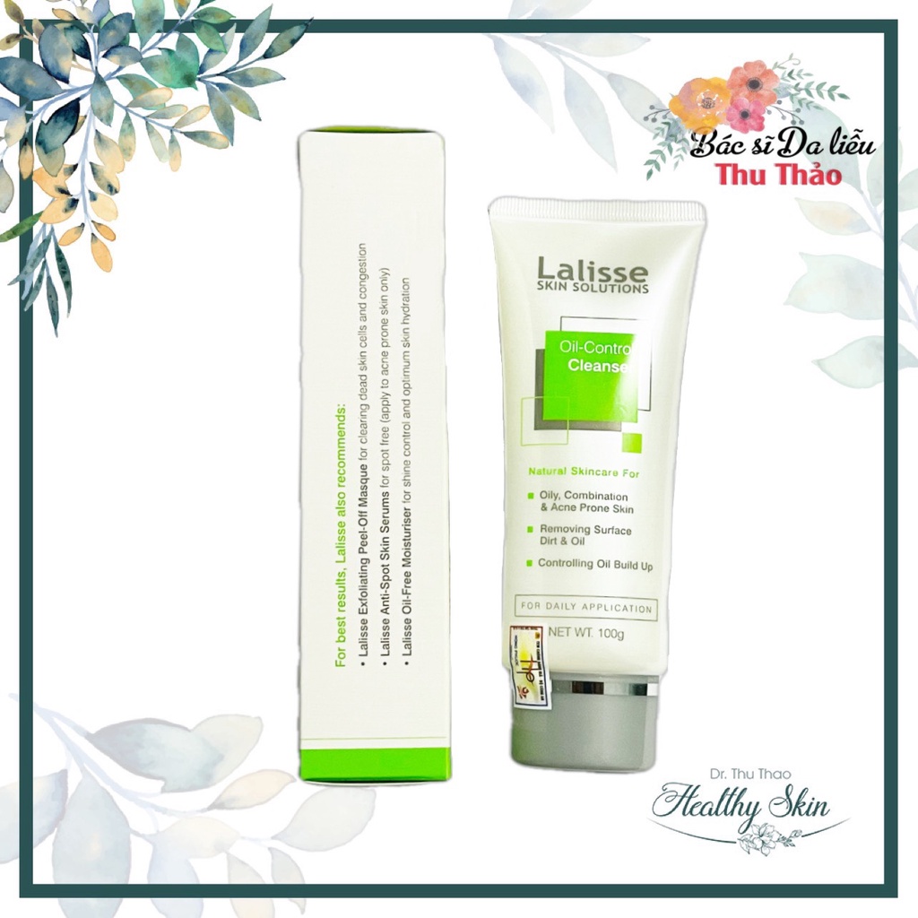SỮA RỬA MẶT DÀNH CHO DA DẦU, MỤN– LALISSE OIL-CONTROL CLEANSER