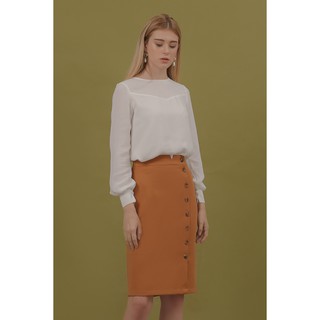 Áo Blouse Tay Dài Lilya 01TOP2073