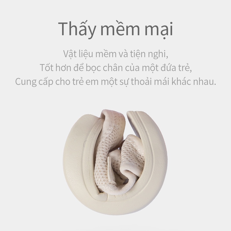 Giày sandal CHEERFUL MARIO đế mềm chống trượt chống thấm nước phong cách Hàn Quốc thời trang mùa hè cho bé