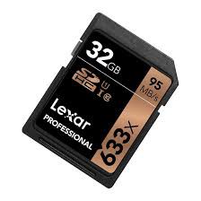 Thẻ nhớ SDHC Lexar  95MB 633X 32GB | BigBuy360 - bigbuy360.vn
