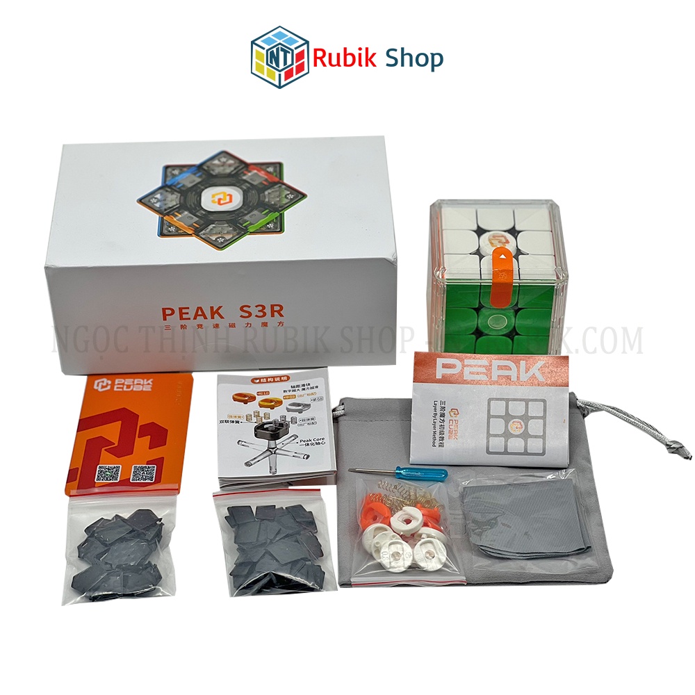 [Siêu phẩm] Rubik 3x3x3 Peak Cube S3R có nam châm 2021