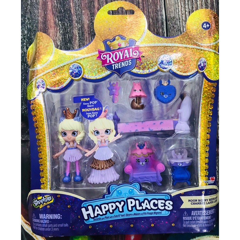 Set đồ chơi Shopkins Happy Place Royal Trends