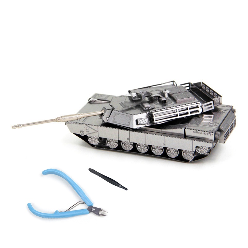 Bộ Đồ Chơi Lắp Ráp Mô Hình Xe Tăng 3D DIY Bằng Kim Loại Dành Cho Trẻ Em Và Người Lớn