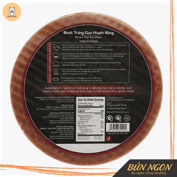 Bánh tráng gạo lứt huyết rồng bánh tráng nghệ bánh tráng củ dền bánh tráng - ảnh sản phẩm 2