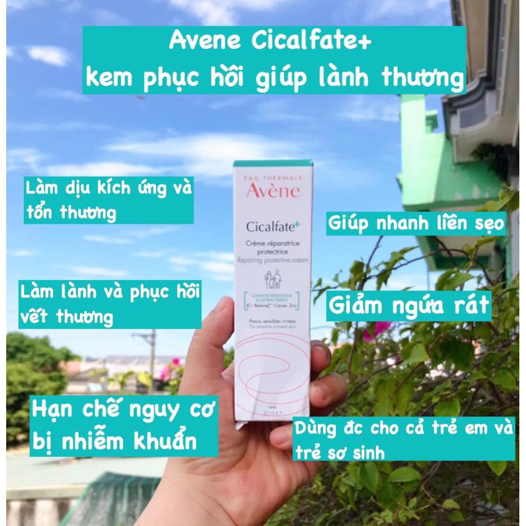 Kem phục hồi da, liền sẹo Avene Cicalfate Cream