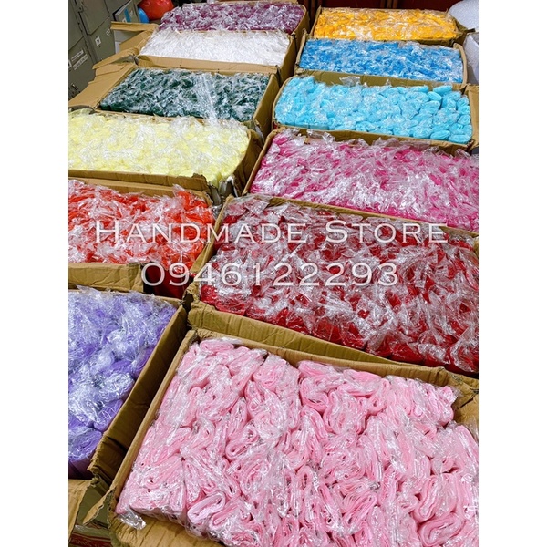 Giấy nhún làm hoa