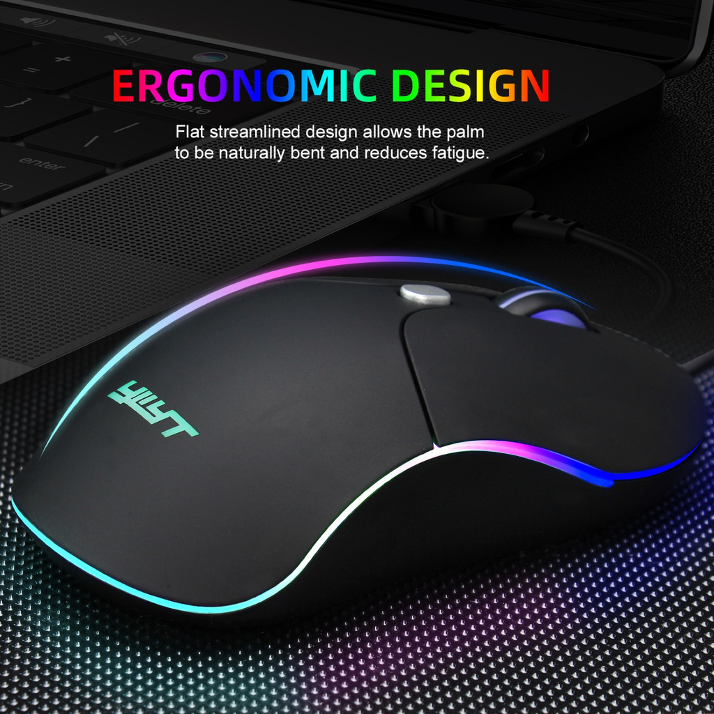 Chuột Gaming Ywyt G854 Có Đèn Led 7 Màu Độc Đáo