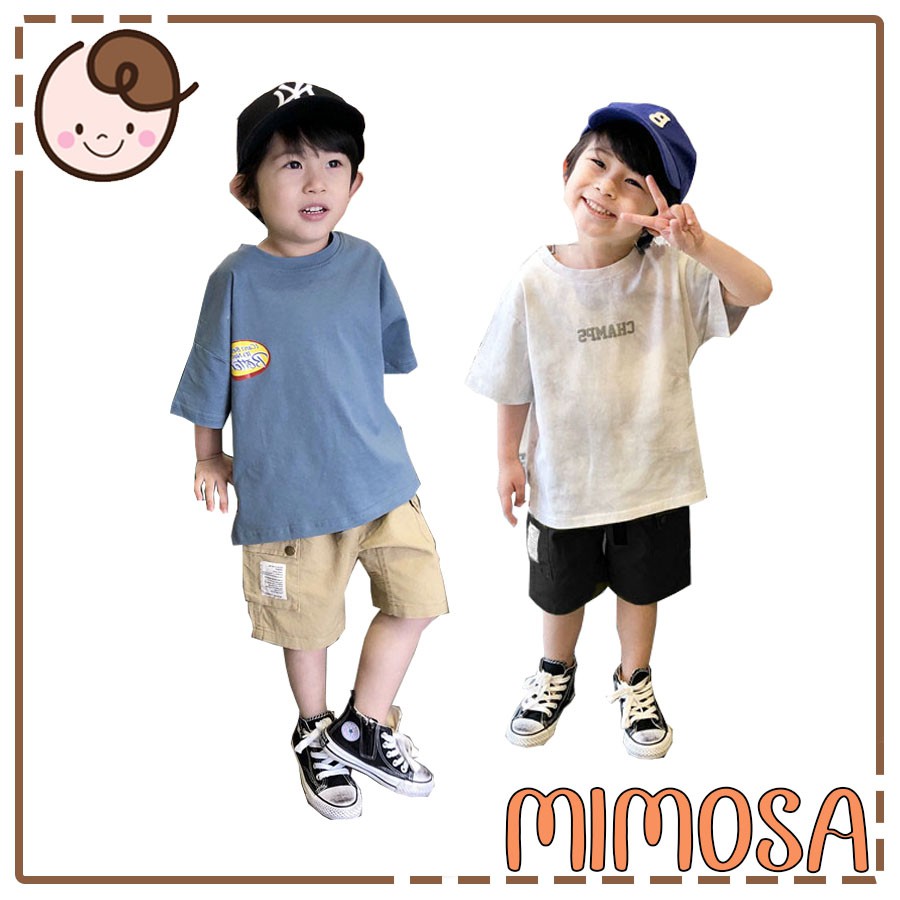 Quần Ngố Kaki Cho Bé Trai Bé Gái, Quần Ngố Trẻ Em Từ 1 Đến 6 Tuổi Chất Thô Mềm Mimosa Shop Size 8-25kg QS3