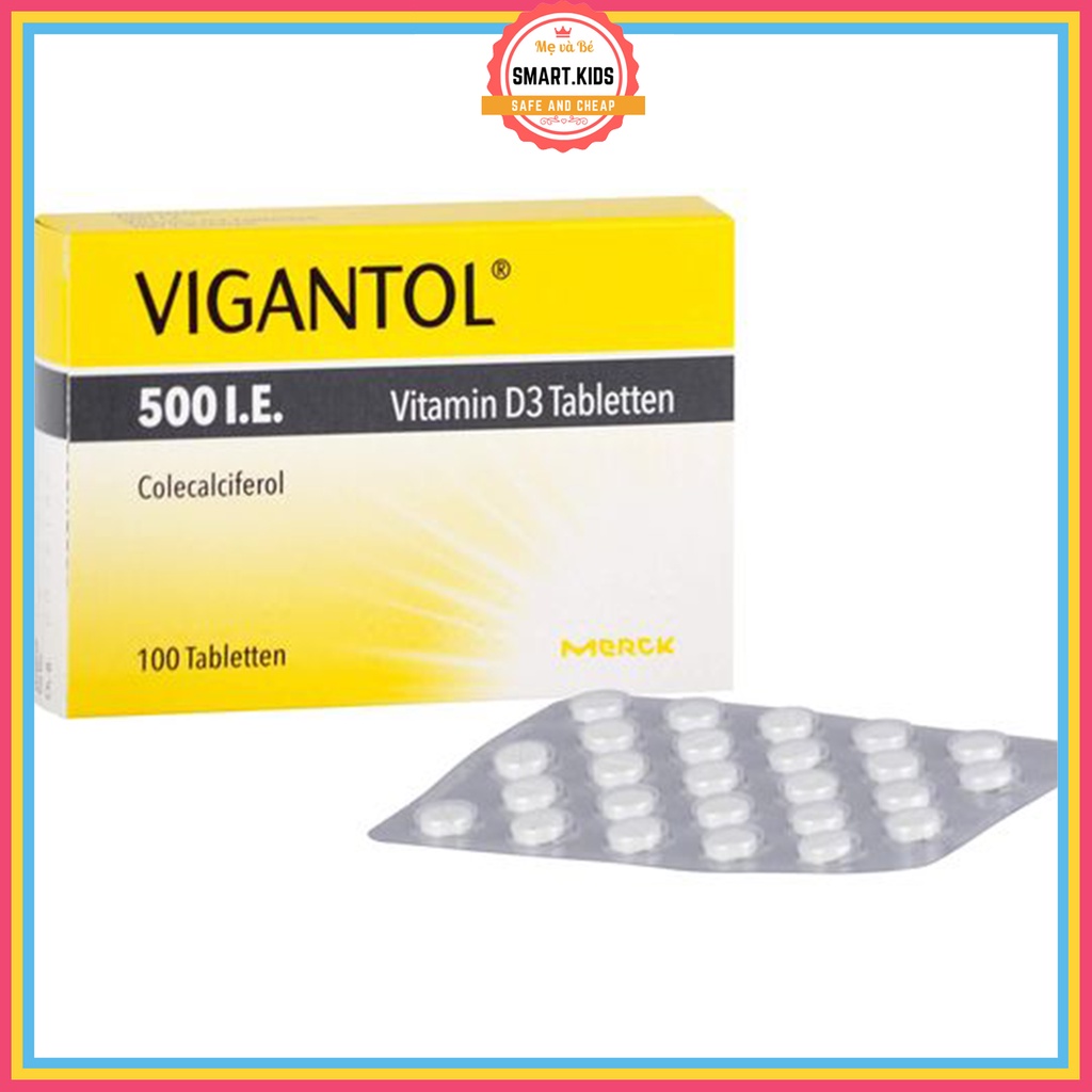 Vitamin Vigantol D3 bổ sung Vitamin D3 và tăng chiều cao cho bé