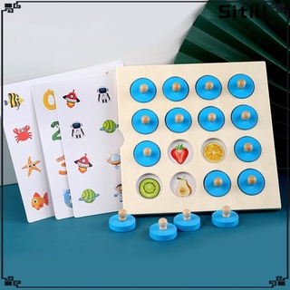 Bộ bàn cờ vua bằng gỗ cho bé