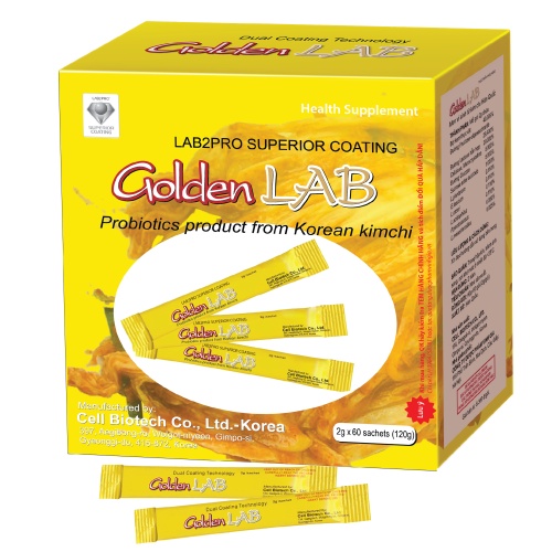 Men Vi Sinh Golden Lab.Bé Tiêu Hóa Tốt,Ăn Ngon Hấp Thu Dinh Dưỡng.Phát Triển Cân Nặng