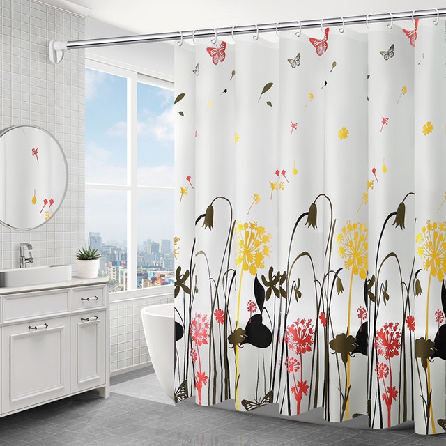 Rèm vải không thấm nước làm từ chất liệu vải trượt nước với độ biền cao và khả năng chịu nắng nóng, ấm mốc tốt Kích thư