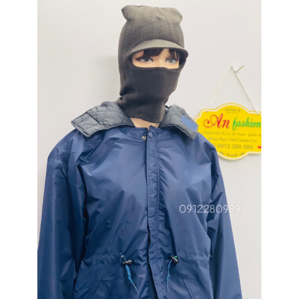 Áo khoát bảo hộ mặc trong kho lạnh 0 độ hàng cao cấp dày đẹp êm _ Hình chụp thật