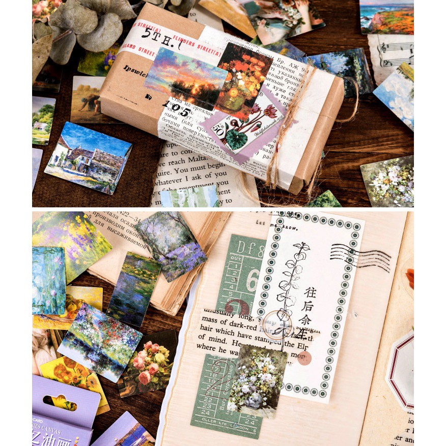 Hộp 45 sticker giấy SH4503 Gachini