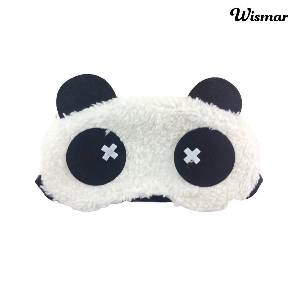 [Hàng mới về] Mặt nạ che mắt ngủ hình gấu trúc ngồi bông dễ thương | BigBuy360 - bigbuy360.vn
