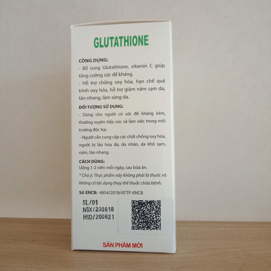Glutathione new collagen viên uống trắng da lọ 60 viên ái mộ | BigBuy360 - bigbuy360.vn