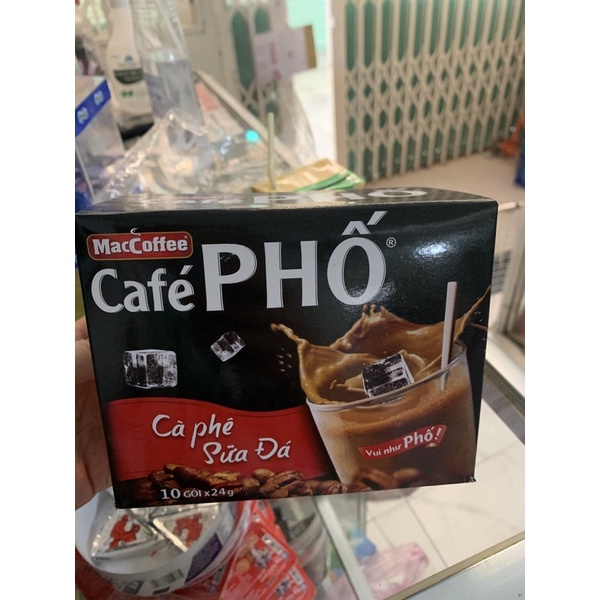 [Tân Phú] COMBO 5 gói/10 gói cà phê Phố (SỮA ĐÁ) hoà tan 3in1 x 24g | BigBuy360 - bigbuy360.vn