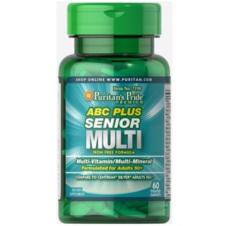 [CHÍNH HÃNG]Vitamin và Khoáng chất tổng hợp cho người 50t ABC Plus Senior MultiVitamin 60 viên