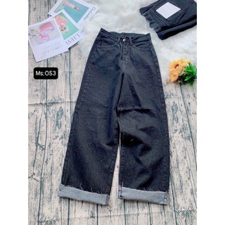 🌀Baggy Jeans Ống Suông Xám