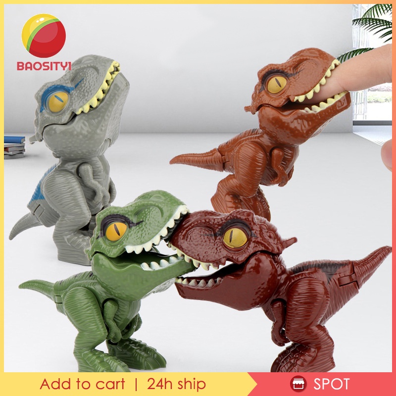 [Baosity1] Đồ Chơi Khủng Long Cắn Ngón Tay Tương Tác Vui Nhộn Cho Bé 3-6 Tuổi