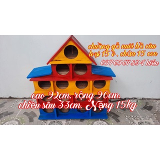 Chuồng bồ câu 15 lổ. gỗ thông, gọi shop 0976/5678=34 để được hổ trợ 50% phí ship