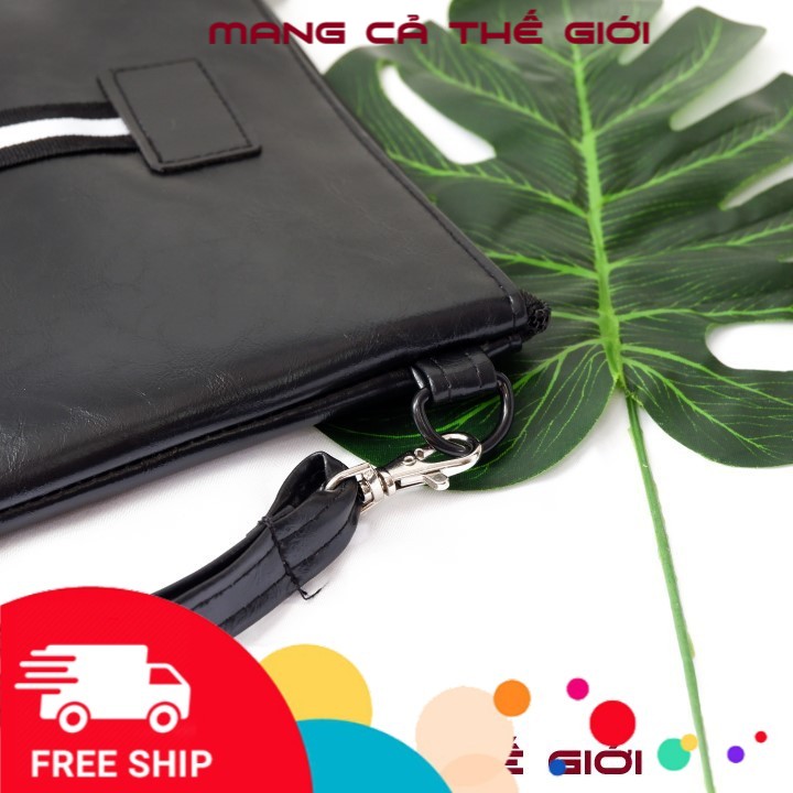 Túi đeo chéo nam Clutch ví cầm tay nam nữ giá sỉ bản to Unisex Mys Bag TX-0017