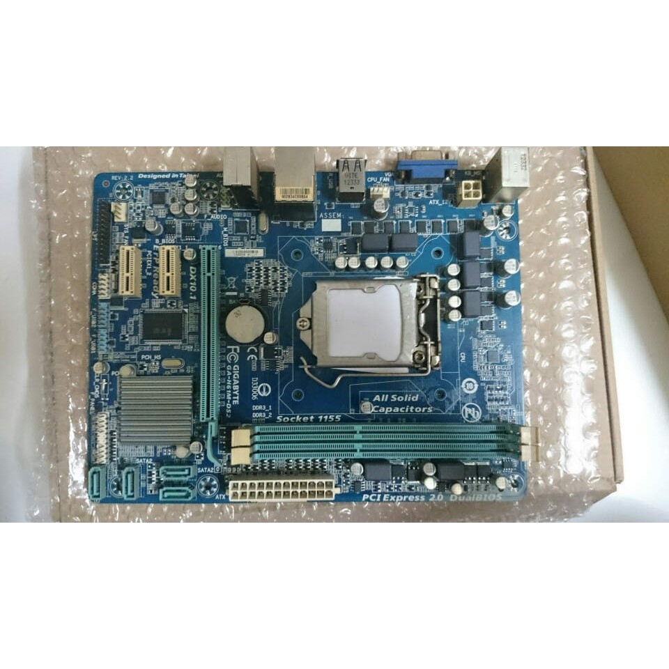 Mainboard Gigabyte,ASUS H61M Cũ bảo hành 3 tháng