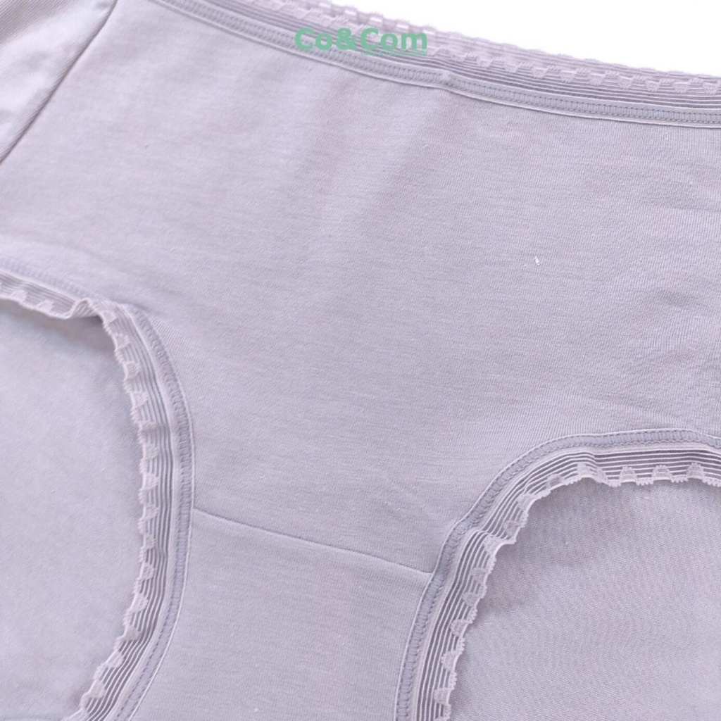 Quần Lót Nữ Cao Cấp Sịp Nữ Cotton Co&Com NO6608 Thấm Hút Mồ Hôi Mềm Mại Co Giãn 4 chiều | BigBuy360 - bigbuy360.vn