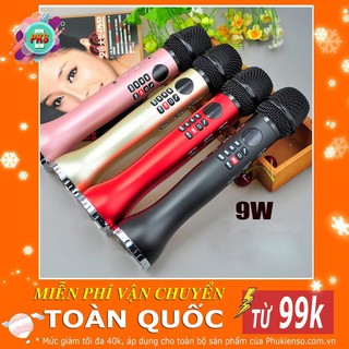 Micro karaoke bluetooth l-598 loại 1 âm thanh chuẩn, hát hay