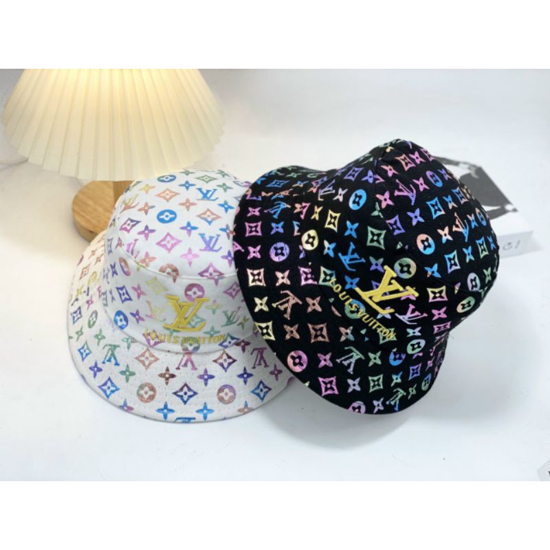 NÓN CẶP LV IN NHŨ 7 MÀU