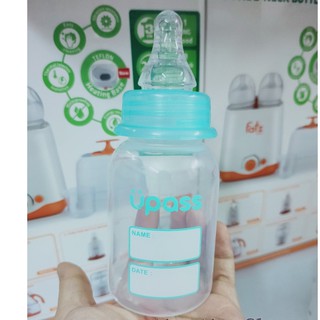 Bộ 3 bình trữ sữa Upass - 125ml
