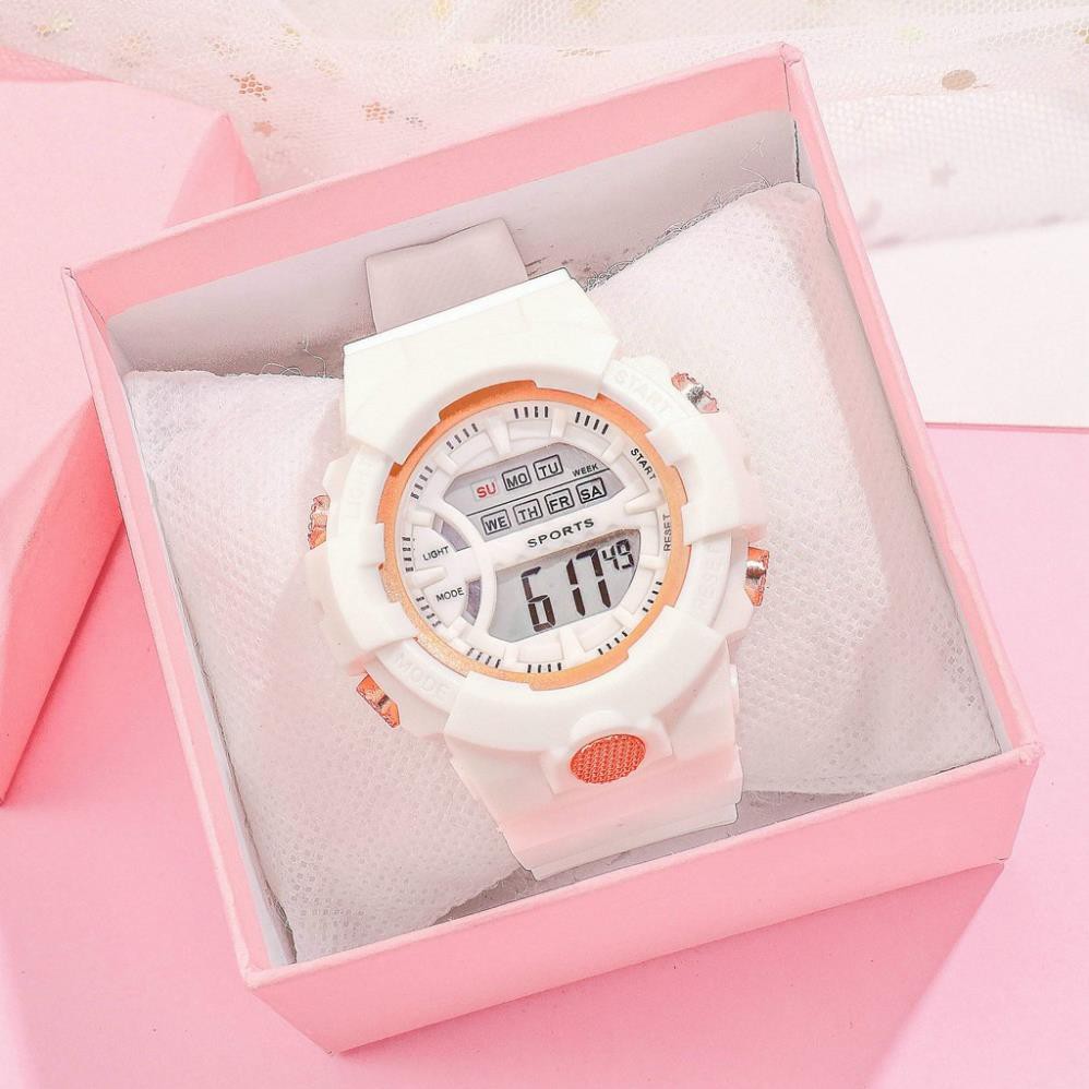 Đồng hồ điện tử nam nữ SPORT  kiểu dáng thể thao, đầy đủ chức năng, chống nước tốt ( Mã: DT2CC ) | BigBuy360 - bigbuy360.vn