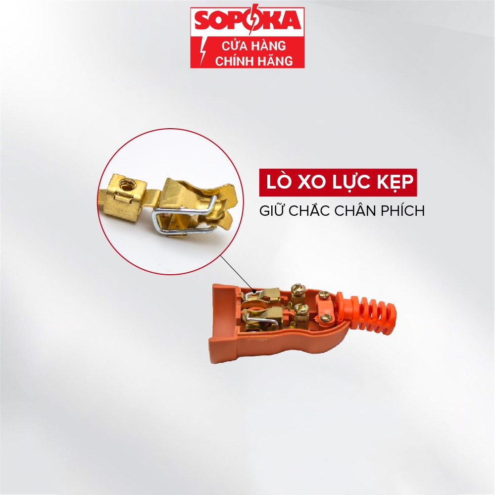 Bộ nối nguồn công suất cao SOPOKA N3000W lớp lõi chịu nhiệt, lớp vỏ chống vỡ