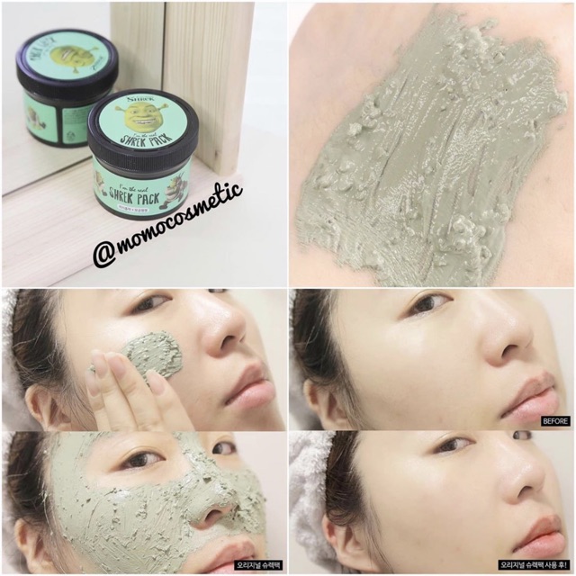 [Mã SKAMLTSM9 giảm 10% đơn 99K] MẶT NẠ SHREK PACK [OLIVEYOUNG] X DREAMWORKS