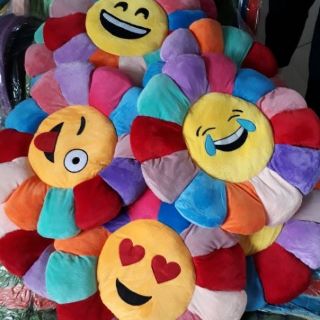 Combo 12 Gối bông hoa mặt cười