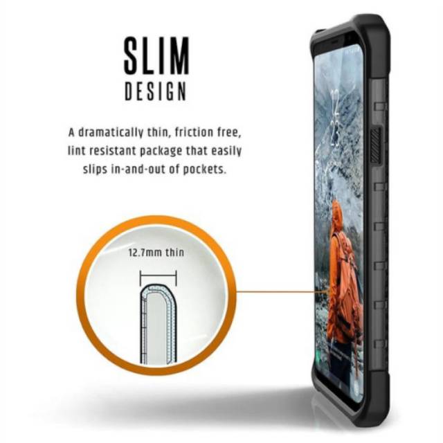 Uag Ốp Điện Thoại Plasma Ice / Ash Galaxy S9 Plus