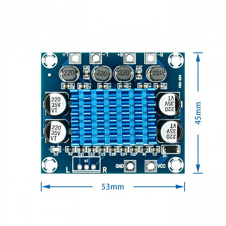 TPA3110 XH-A232 30W+30W 2.0 Channel Digital Stereo Audio Power Amplifier Board DC 8-26V 3A | BigBuy360 - bigbuy360.vn