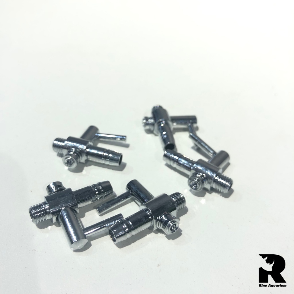Van Chia Oxy Inox Có Khóa Điều Chỉnh | Van Inox 304 Điều Chỉnh Khí Oxy Không Rỉ