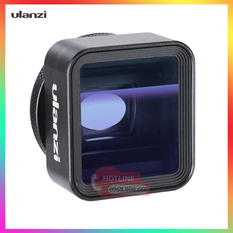 Ống kính Ulanzi 17mm Anamorphic 1.33X  góc rộng điện ảnh cực đẹp với tất cả điện thoại, máy tính bảng