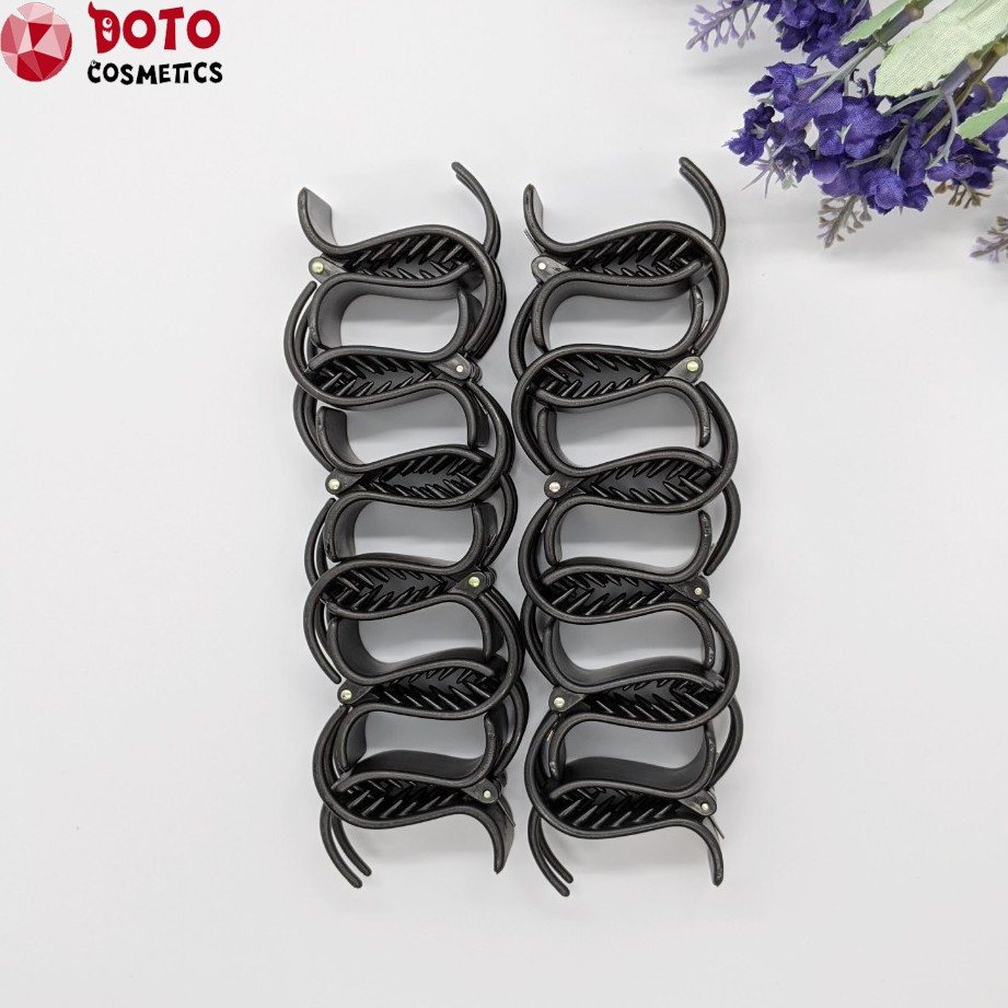 Kẹp Càng Cua Nhám 3 Răng 5 Răng HOTTREND Cao Cấp Phong Cách Hàn Quốc