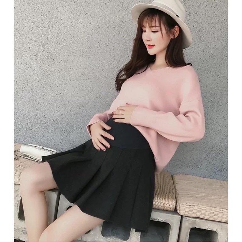 Chân váy xếp li có lót trong