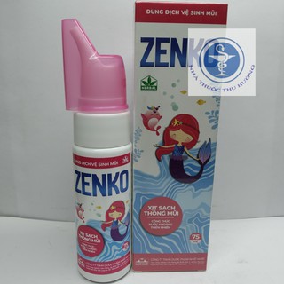 XỊT VỆ SINH MŨI ZENKO 75ml