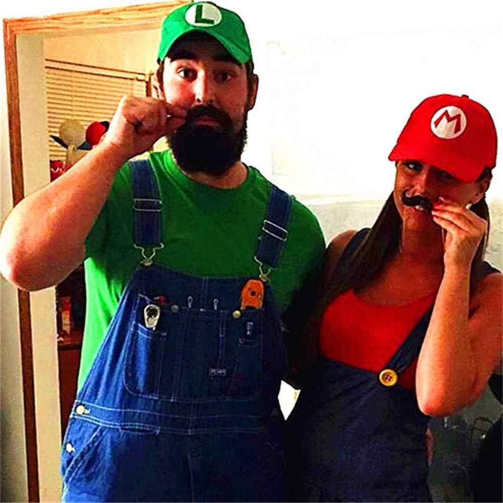 VANES1 Mũ Lưỡi Trai Thể Thao Hóa Trang Super Mario Odyssey Luigi Bros