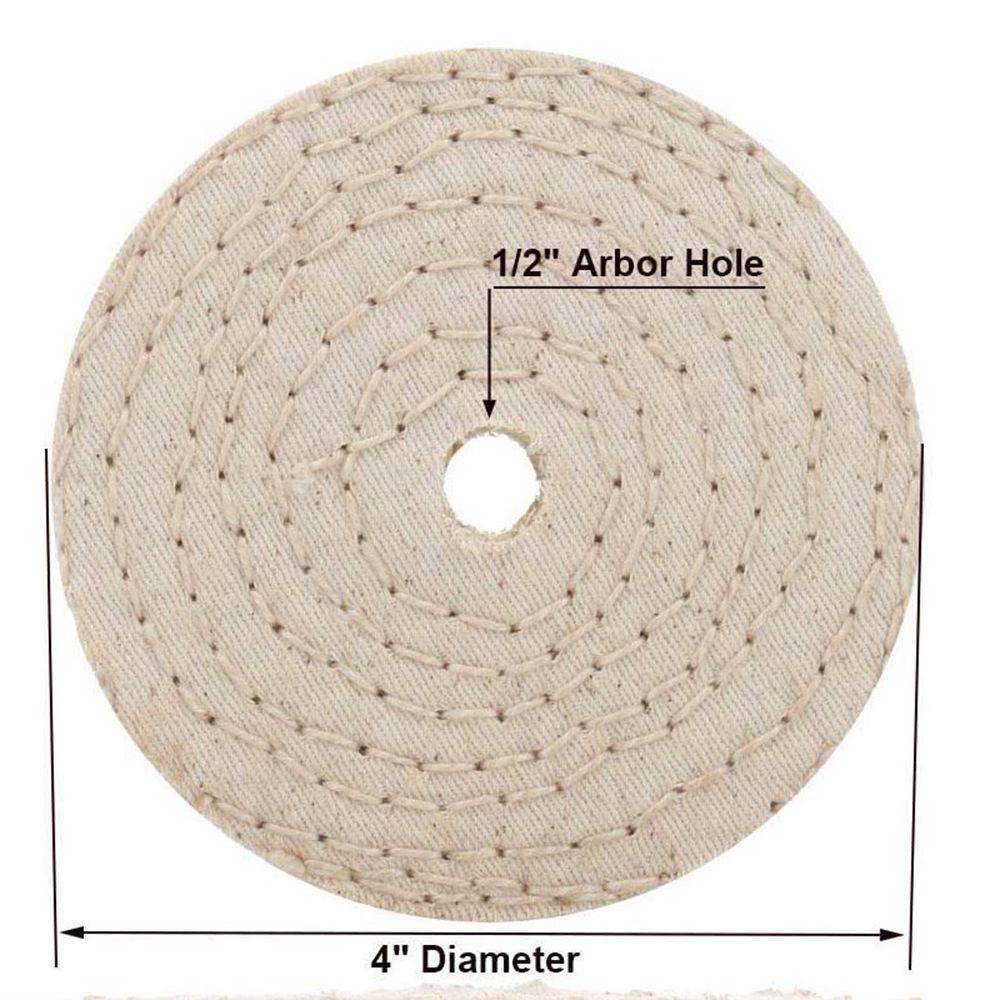 JONYE Bánh Xe Mài Đánh Bóng Đồ Trang Sức Bằng Sáp Ong Đầu 1 / 4 Inch