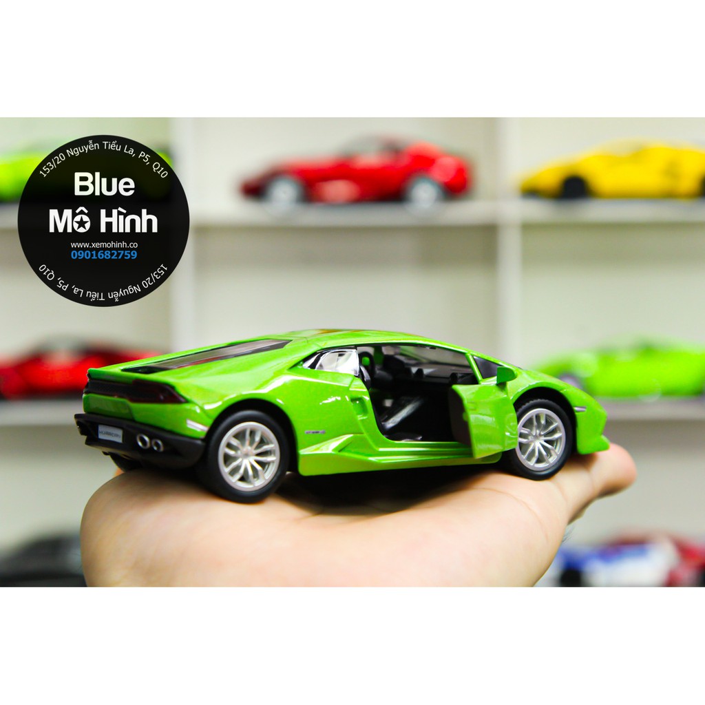 Blue mô hình | Xe mô hình Lambo Huracan 1:36