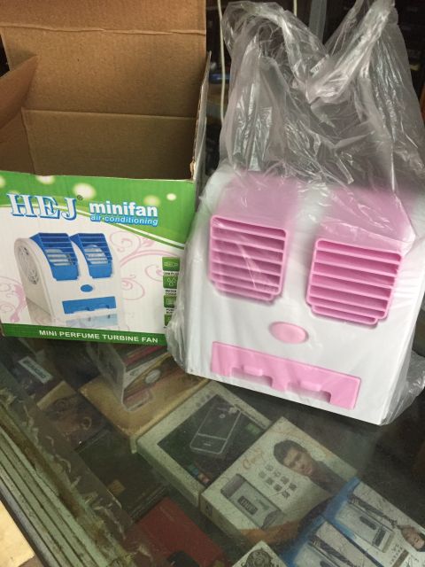 Quạt Điều Hòa Hơi Nước mini 2 Cửa( không kèm pin) #3